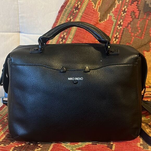 - Niko Ineko black leather bag - Picture 9 of 12